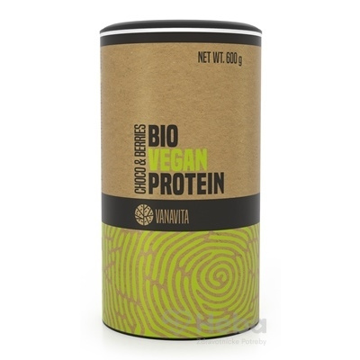 BIO Vegan Proteín - VanaVita čokoláda & bobule 600 g