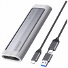 Diskové vrecko Orico AXM2-G2-V1 M.2 NVME USB-C/USB-A na USB-C 10Gb/s - š