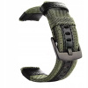Pásik Náramok Nylon Spona Zelená Khaki univerzálna 22 mm