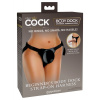 King Cock Elite KCE Kalhotky s černou přísavkou pro dildo