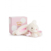 Doudou Darčeková sada - Plyšový zajačik pink 20 cm