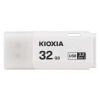 32 GB. USB 3.0 kľúč . KIOXIA Hayabusa U301, biely LU301W032GG4