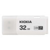 32 GB. USB 3.0 kľúč . KIOXIA Hayabusa U301, biely LU301W032GG4