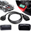 PÁNSKA ZÁSTRČKA OBD2 S KÁBLOM 1.5 M, PREDLŽOVACÍ KÁBEL