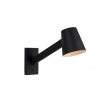 Lucide 20210/01/30 Nástenné svietidlo MIZUKO Wall Light E14 H32cm čierne