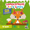 Samolepkové farby a tvary pre najmenších Zvieratká v lese, 325+
