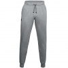 Under Armour Rival Fleece Jogger - pitch gray light heather/onyx white - Sivý