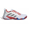 Adidas Barricade M - Biely, Modrý, Strieborný
