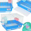 Panama Pet klietka pre hlodavce 30x23x20 cm, bielo-modrá