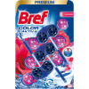 Bref tuhý WC blok Color Aktiv Flower 3 x 50 g