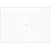 FILOFAX A5 WHITE RULED NOTEPAPER REFILL