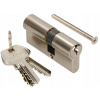 Zámková vložka 35/45 3 kľúče nikel