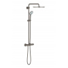 Grohe Euphoria Sprchový set 310 s termostatom, 3 prúdy, kefovaný tmavý grafit 26075AL0-GR