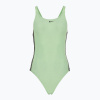 Dámske jednodielne plavky Nike Logo Tape Fastback vapor green