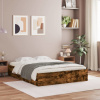 Rám postele se zásuvkami kouřový dub 140 x 190 cm kompozit Hnědá 3207305