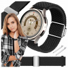 Pásik pre Garmin Forerunner 255 / 255 Music smartwatch čierny 22 mm