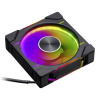 Phanteks D30 PWM Regular Airflow D-RGB PC vetrák s krytom čierna (š x v x h) 120 x 120 x 30 mm; PH-F120D30_DRGB_PWM_BK01