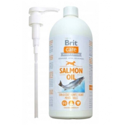 Brit Care Salmon Oil lososový olej pre psov 1000 ml