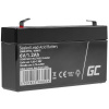 Green Cell AGM VRLA 6V 1.2Ah maintenance-free battery for the alarm system, cash register, toys AGM52