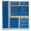 Zostava kvalitného PROFI BLUE dielenského nábytku, 5 ks - MTGS1300BAL01
