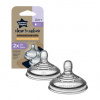Tommee Tippee ANTI-COLIC, pomalý prietok, 0m+ náhradný cumlík, 2 ks