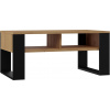 TP Living Lawa MODERN 2P dub artisan čierna
