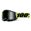 100% ACCURI 2 100%- USA, okuliare SAND NEON žlté - dymové plexi