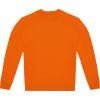 B&C Mikina B&C ID.332 Crew, unisex COT01I33223500-orange Oranžová XS