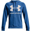 Under Armour Mikiny Rival Fleece Big Logo Hoodie Modrá