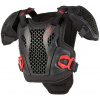 Chránič tela BIONIC ACTION YOUTH, ALPINESTARS, detský (čierna/červená S/M)