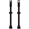 bezdušové ventily Peaty's X chris king MK2 80 mm BLACK TUBELESS VALVES - 80MM