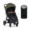 PETITE&MARS Športový kočík Street2 RWS Oak s celogumenými kolesami + Fusak P&M Jibot ZDARMA Varianta: Mature Olive