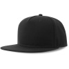 Atlantis Headwear Kšiltovka Snap Five-S, 5 panelová, baseballová COT33025600299-black Černá UNI
