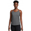 Dámsky top Nike One Classic Dri-Fit Tank - iron grey/black - Sivý (M)