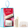 fresh Sweet Nourishment fresh Sugar Advanced Therapy Treatment Lip Balm hydratačný balzam na pery 2,2 g + fresh Sugar Advanced Therapy Recovery Lip Mask nočná regeneračná maska na pery 10 g