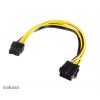 AKASA - 12V ATX 8-Pin na PCIe 6+2 pin adaptér AK-CBPW23-20