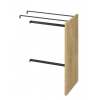 Cersanit City 65 otvorená skrinka na práčku 67,5x44,8 cm Dub S584-036-DSM S584-036-DSM