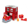 Green Toys Green Toys Hasičská stanica s autíčkom WKW009294
