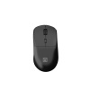 Laserová bezdrátová myš Natec HAWK 2/Kancelářská/Laserová/3 200 DPI/Bezdrátové USB/Černá