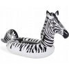Bestway 41406 bazénový a plážový plavák čierny, priehľadný PVC vzor (Nafukovací LED matrac Zebra 254 x 142 cm Bestway 41406)