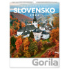 NOTIQUE Nástenný Čarokrásne Slovensko 30 x 34 cm 2026