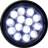Kapesní baterka, 14 LED, černá