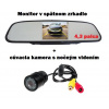 Cúvacia kamera s nočným videním + 4,3“ LCD monitor v spät. zrkadle