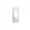 prisadené nástenné a stropné svietidlo Ideal lux TUDOR 051840 - chróm / transparentná / biela