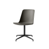 &Tradition Kancelárska stolička Rely HW11, black/stone grey