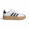 Dámske topánky adidas VL Court Bold Biele kožené platformové IH3083 38 2/3
