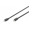 DIGITUS Digitus AK-300139-010-S USB kábel USB 3.2 Gen 2 (3.1 Gen 2) 1 m USB C 10 Gbit/s Čierna (AK-300139-010-S)