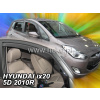 Deflektory predné pre Hyundai ix20, 2010- / 5-dver.