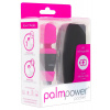 PalmPower Pocket Wand - mini masážny vibrátor (ružovo-čierny)