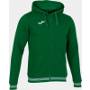 Joma Pánska mikina CAMPUS III HOODIE JACKET GREEN Veľkosť: 3XL